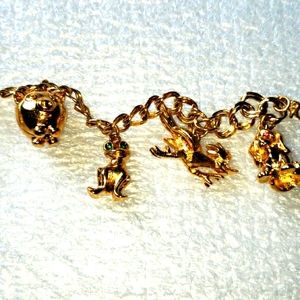 NWOT Goldtone Charm Bracelet